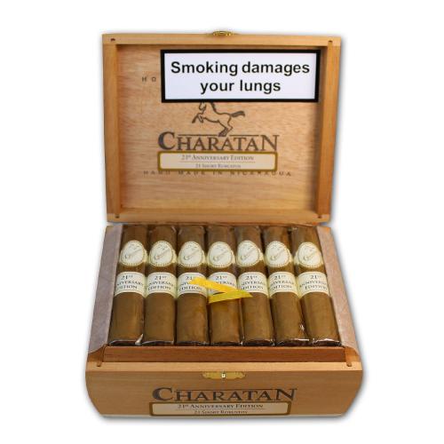 Charatan 21st Anniversary Short Robusto Cigar - Box of 21 (Discontinued)