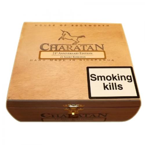 Charatan 21st Anniversary Short Robusto Cigar - Box of 21 (Discontinued)