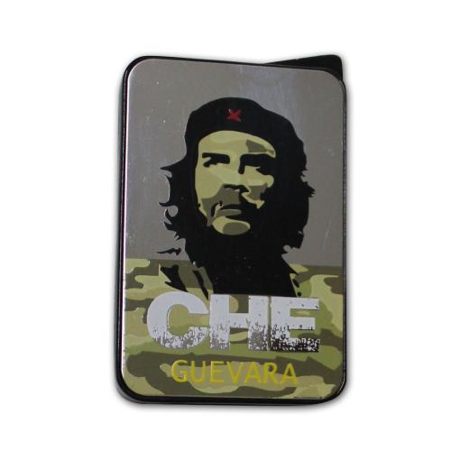 Champ Che Camouflage Soft Flame Lighter - Black and Silver