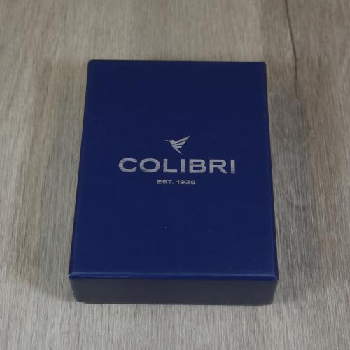 Colibri Falcon Carbon Fibre Single Jet Flame Lighter - Red