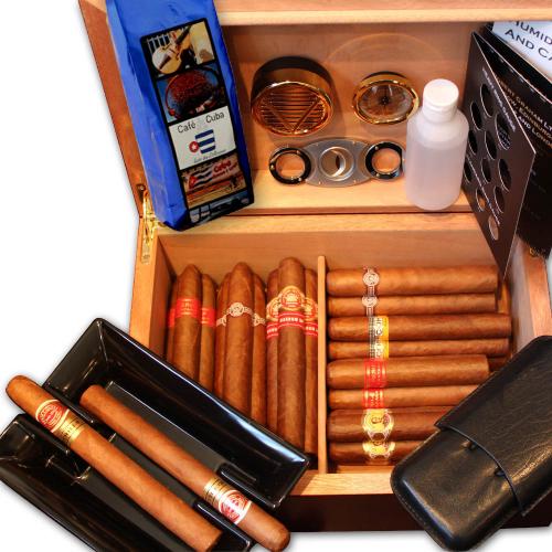 Connoisseur Compendium Humidor - The Majestic Cigar Selection
