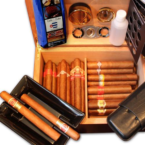 Connoisseur Compendium Humidor - The Majestic Cigar Selection