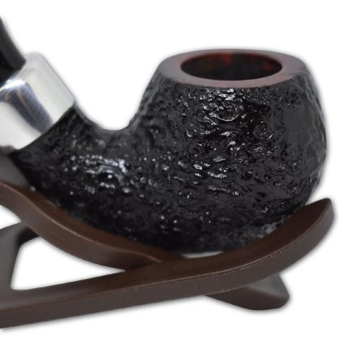 Dr Plumb Stand Easy Sandblast Bent Briar Pipe (DP011)