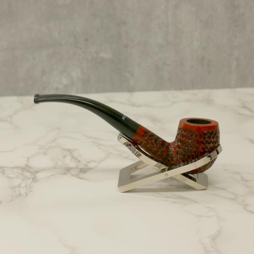 Dr Plumb Lightweight Metal Filter Fishtail Carved Briar Pipe (DP380)
