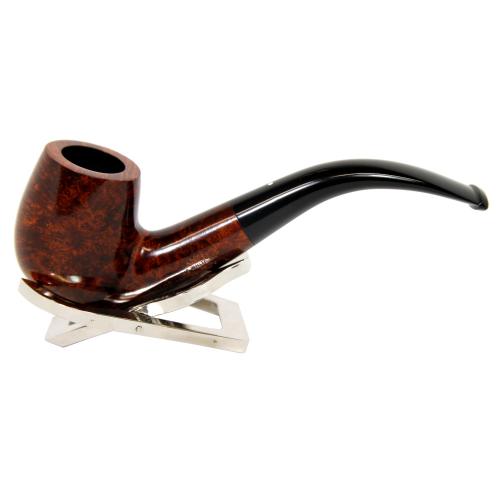 Alfred Dunhill Pipe - The White Spot Amber Root Group 4 Bent Pipe (DUN11)