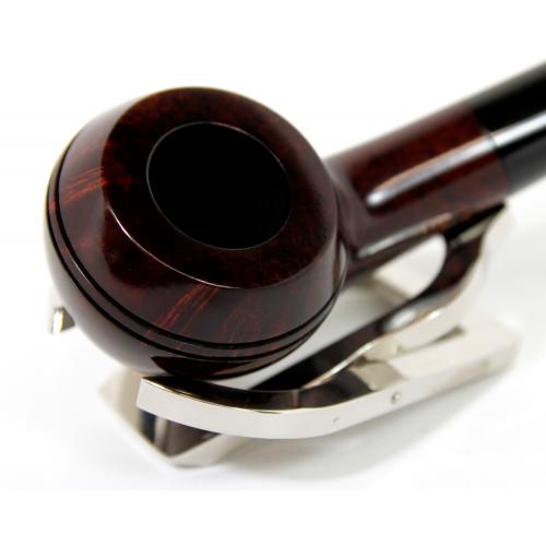 Alfred Dunhill  - The White Spot Bruyere 4108 Group 4 Bent Rhodesian Pipe (DUN23)