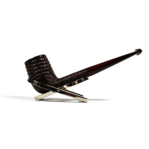 Alfred Dunhill - The White Spot Cumberland 3112 \"Beehive\" Group 3 Chimney Pipe (DUN465)