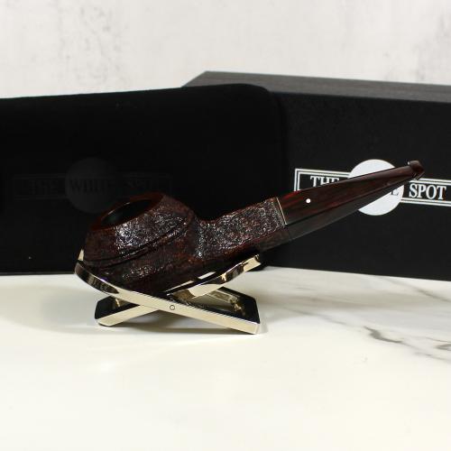 Alfred Dunhill - The White Spot Cumberland 4117 Group 4 St Rhodesian Pipe (DUN555)