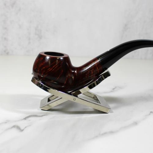 Alfred Dunhill - The White Spot Amber Root 2113 Group 2 Bent Apple Pipe (DUN665)