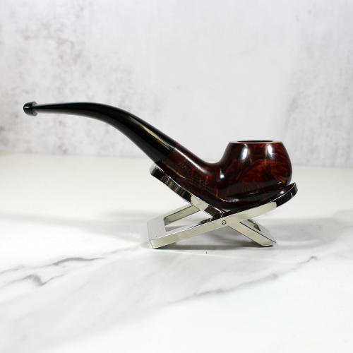 Alfred Dunhill - The White Spot Amber Root 2113 Group 2 Bent Apple Pipe (DUN665)