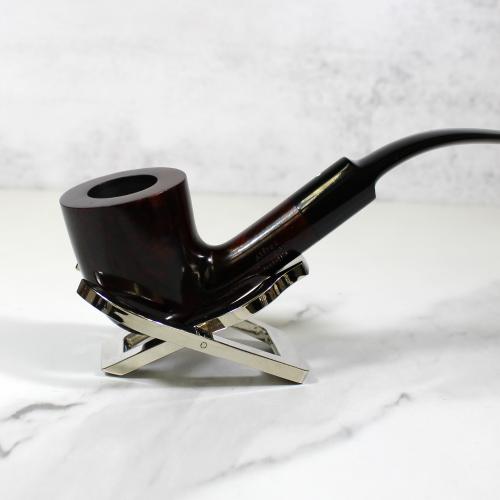Alfred Dunhill - The White Spot Bruyere 4214 Group 4 Bent Dublin Pipe (DUN690)
