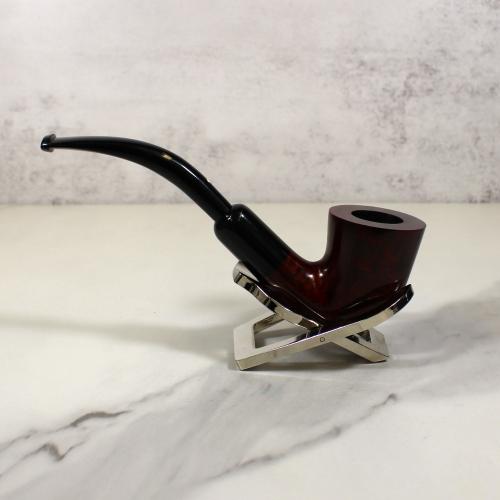 Alfred Dunhill - The White Spot Amber Root 4114 Group 4 Bent Dublin Pipe (DUN701)