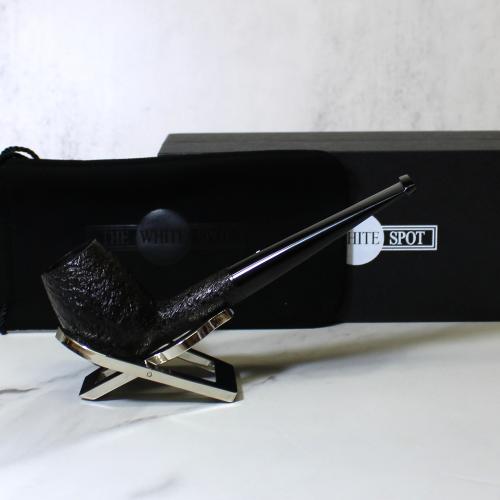 Alfred Dunhill - The White Spot Shell Briar 4134 Group 4 Brandy Fishtail Pipe (DUN757)