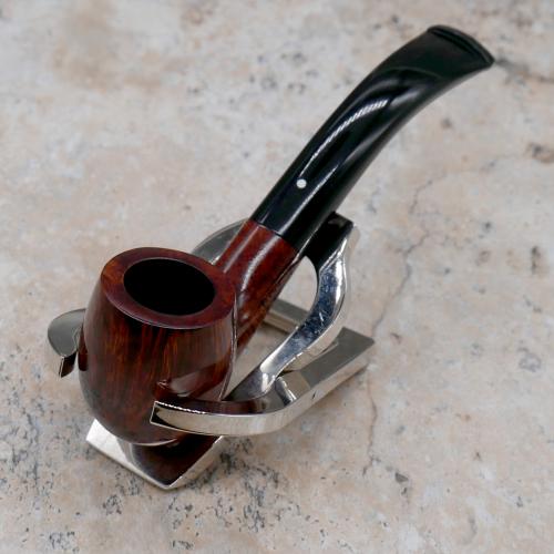 Alfred Dunhill - The White Spot Amber Root 2102 Group 2 Bent Pipe (DUN850)