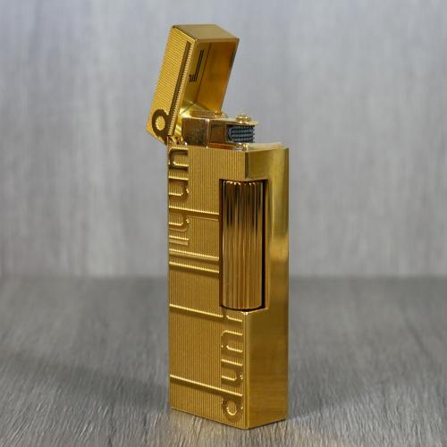 Dunhill - Signature Gold Plated Rollagas Lighter (End of Line)