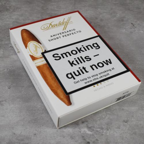Davidoff Aniversario Short Perfecto Cigar - Pack of 4