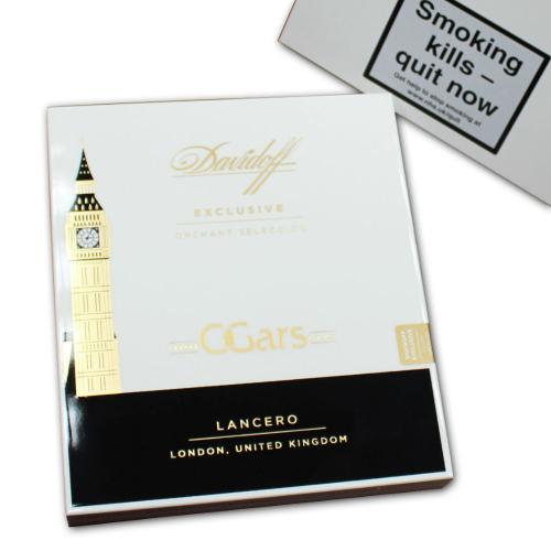 Davidoff Exclusive Orchant Seleccion Lancero Cigar - London Edition - Box of 10