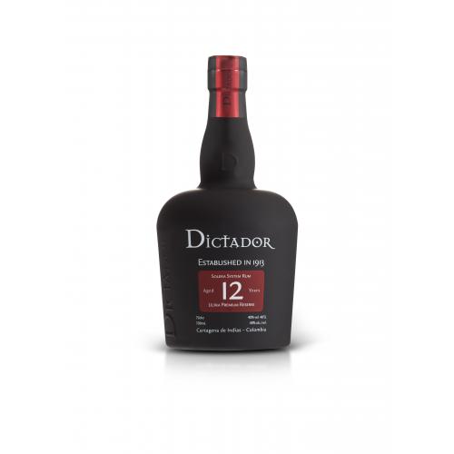 Dictador 12 Year Old Rum - 70cl 40%