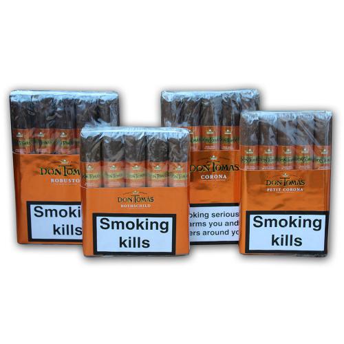 Don Tomas Bundles Sampler - 4 Bundles Cigars