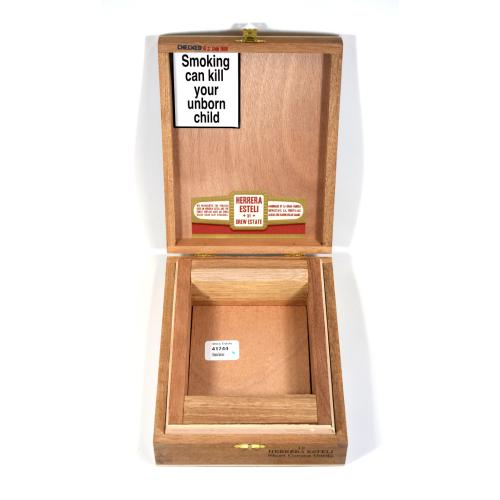 Empty Drew Estate Liga Privada Herrera Esteli Short Corona Gorda Cigar Box