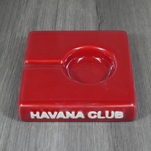 Havana Club Collection Ashtray - El Solito Cigarillo Ashtray - Vermillon Red