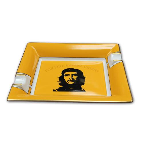 Elie Bleu Porcelain Cigar Ashtray - Che Yellow