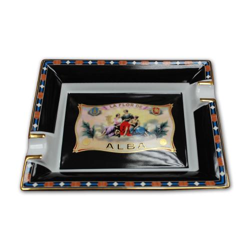 Elie Bleu Porcelain Cigar Ashtray - Alba Black