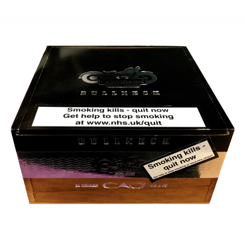 Empty CAO Bullneck Cigar Box