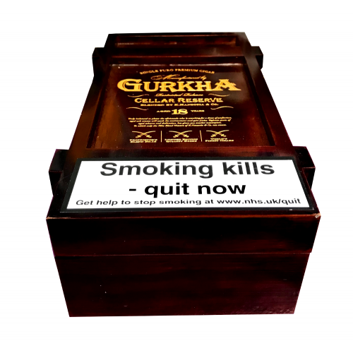 Empty Gurkha Celler Reserve Perfecto Cigar Box