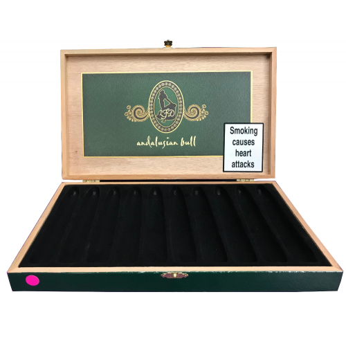 Empty La Flor Dominicana Andalusian Bull Cigar Box