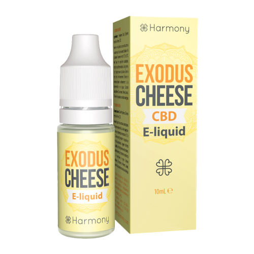 Harmony CBD E-Liquid 300mg Exodus Cheese - 10ml