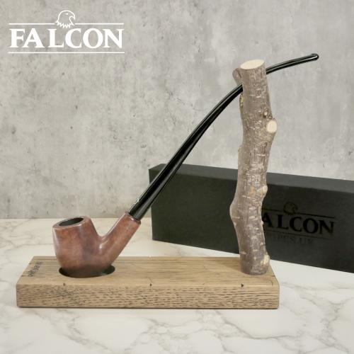 Falcon Coolway 81 Brown Churchwarden 6mm Filter Fishtail Pipe (FAL499) - End of Line