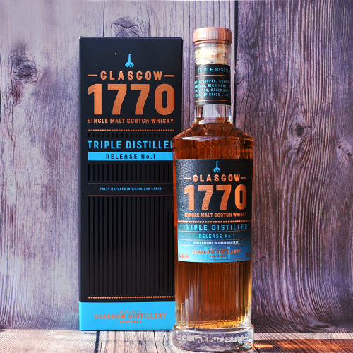 Glasgow 1770 Triple Distilled - 46% 50cl