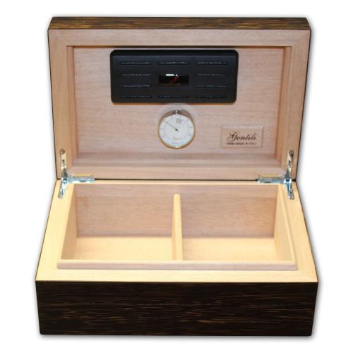 Gentili Palm Tree Matt Finish Cigar Humidor 30 cigars capacity