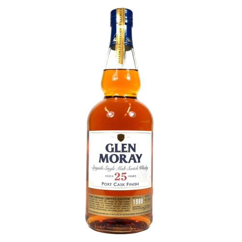 Glen Moray Elgin 25 Year Old Port Cask Finish Whisky - 70cl 43%