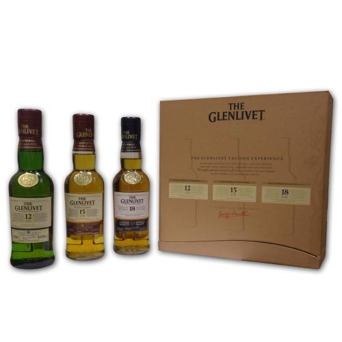 Glenlivet Gift Set (12, 15, 18) 3 x 20cl