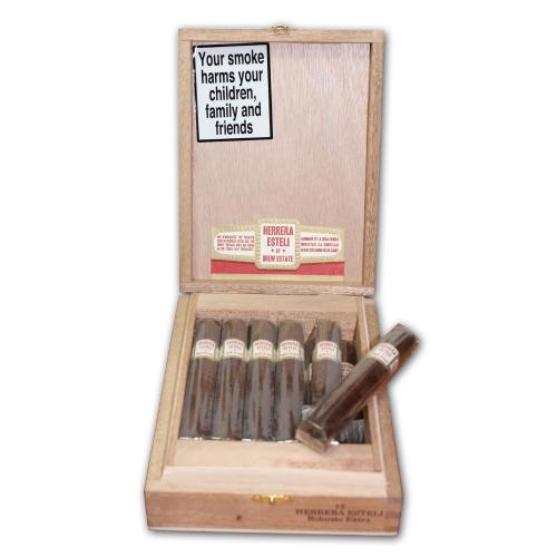 Drew Estate Liga Privada Herrera Esteli Robusto Extra Cigar - Box of 12