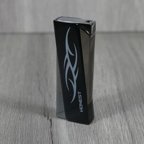 Honest Galileo Jet Flame Cigar Lighter - Black (HON74)