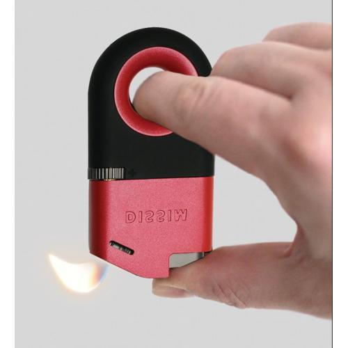 Dissim - Inverted Soft Flame Lighter - Red