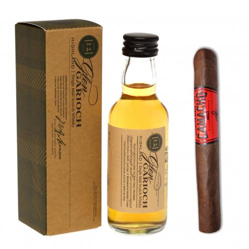 Intro to Pairing - Camacho Corojo Machitos Glen Garioch 12 Year Old Whisky 5cl