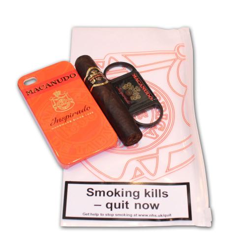 Macanudo Gordito Cigar and Cutter Set - iPhone 4S Orange Case