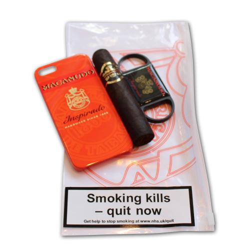 Macanudo Gordito Cigar and Cutter Set - iPhone 5S Orange Case