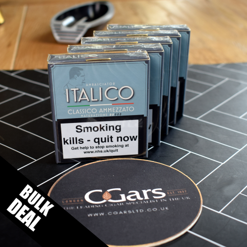 Italico Ammezzato Classico Cigars - 5 Packs of 5 (25 cigars)  Bundle Deal
