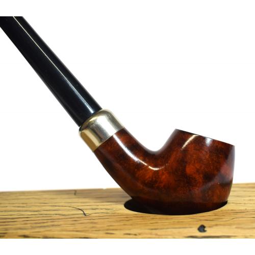 Jean Claude Smooth 9mm Filter Churchwarden Fishtail Pipe (JC014)