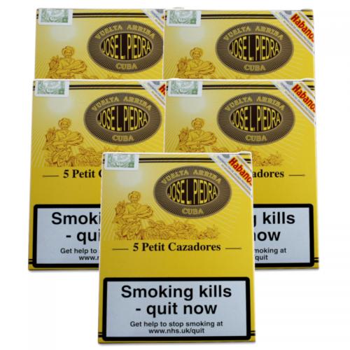 Jose L Piedra Petit Cazadores Cigar - 5 Packs of 5 (25)