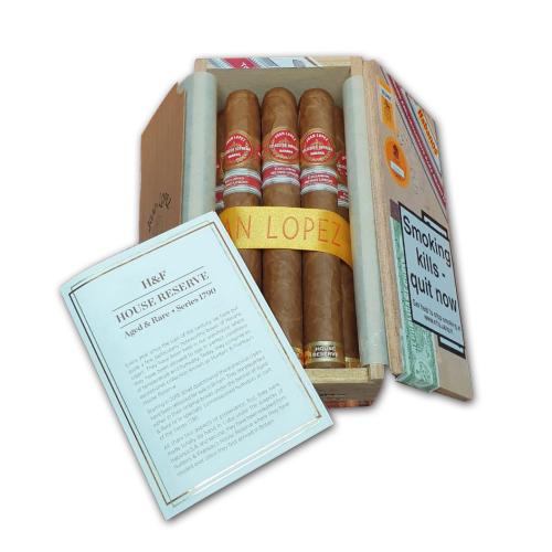 Juan Lopez Seleccion Suprema (Vintage 2009 - UK Regional Edition) Cigar -  H & F House Reserve - Box of 10