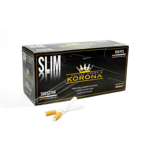 Korona Slim Classic Tubes - 20 packs of 500 tubes (10,000)