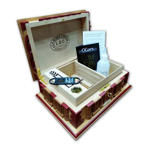 LCDH La Gloria Cubana 25th Anniversary Limited Edition Humidor & Cigars - 2 Cigars (No. 361 of 3500)