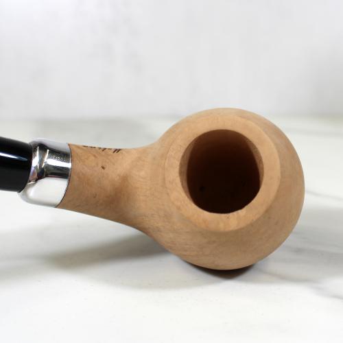 Molina Natural Bent 9mm Filter Fishtail Churchwarden Pipe (ML29)