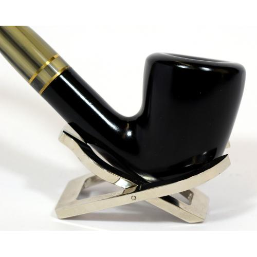 Molina Horn Ring Black Curved Fishtail Pipe (ML01)